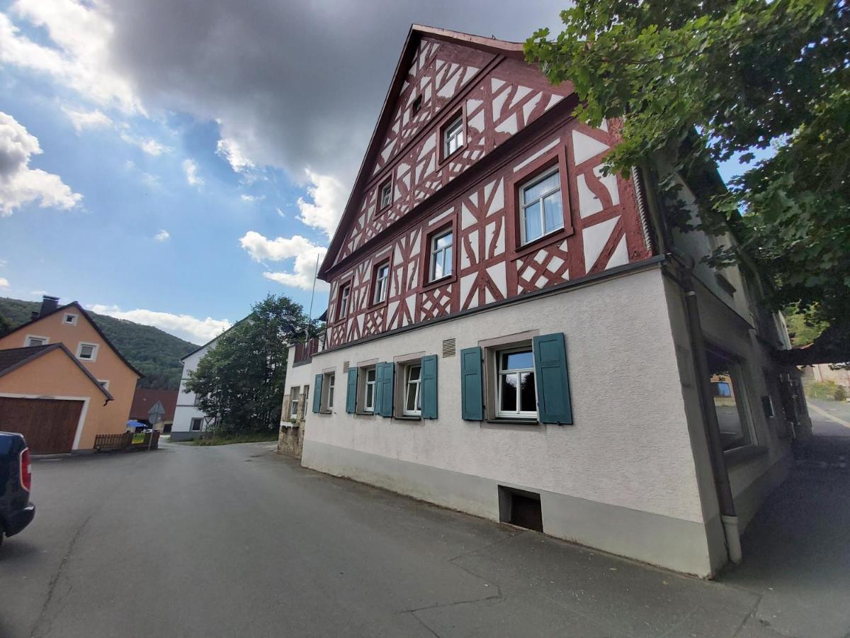 Hotel Schwarze Adler Streitberg Exteriér fotografie