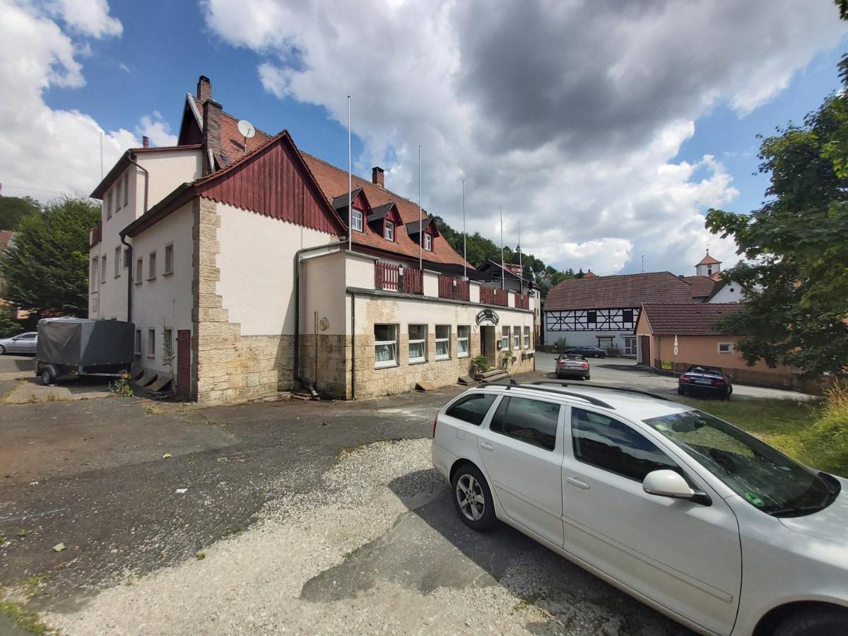 Hotel Schwarze Adler Streitberg Exteriér fotografie